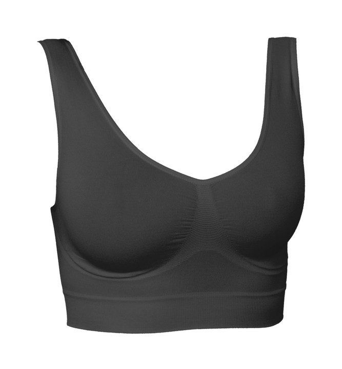 Soft-BH - Wohlfühl-BH, 3er-Set, in Größe 3XL (52/54) bis XXL (48/50), in Farbe ROSA-LAVENDEL-BLAU Ansicht 10