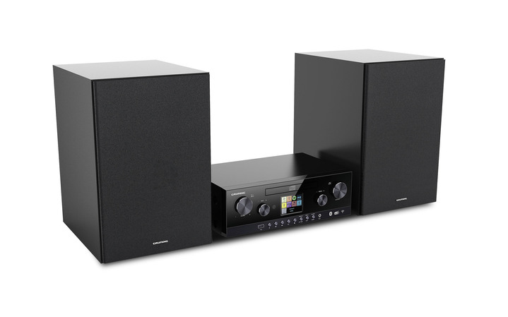 - Grundig CM55000 Micro-Stereoanlage, in Farbe SCHWARZ Ansicht 3