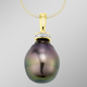 - Anhänger mit Tahiti-Zuchtperle, in Farbe  – Ansicht 1
