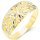 Ringe - Exquisiter Damenring in Bicolor – Ansicht 2 Ringe - Exquisiter Damenring in Bicolor, in Größe 160 bis 220, in Farbe  – Ansicht 2