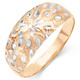 Ringe - Exquisiter Damenring in Bicolor – Ansicht 2 Ringe - Exquisiter Damenring in Bicolor, in Größe 160 bis 220, in Farbe  – Ansicht 2