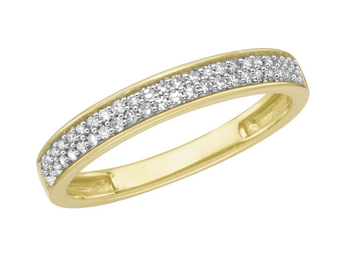 Ringe - Damenring mit 45 Diamanten Ansicht 2 Ringe - Damenring mit 45 Diamanten, in Größe 160 bis 220, in Farbe  Ansicht 2