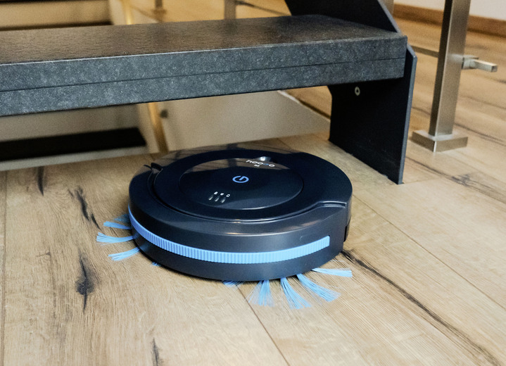 Mit Akku - Hoogo Saugroboter R2 mit langlebigem Digitalmotor, in Farbe GRAU Ansicht 1