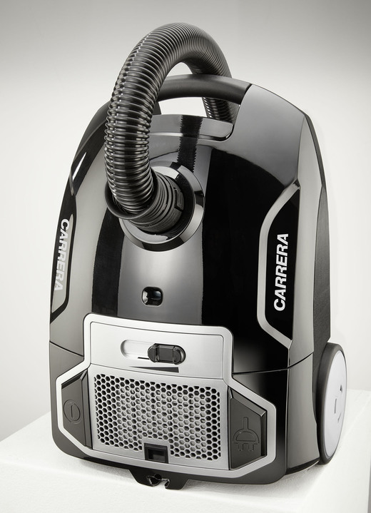 Mit Kabel - Carrera High-Performance Boden-Staubsauger, in Farbe ROT Ansicht 4