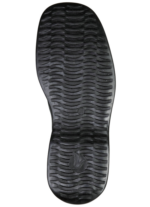 Slipper & Schnürschuhe - GINO GALANTE, sommerliche Herren-Slipper, mit Gummizug Ansicht 3 Slipper & Schnürschuhe - GINO GALANTE, sommerliche Herren-Slipper, mit Gummizug, in Größe 040 bis 046, in Farbe SCHWARZ Ansicht 3