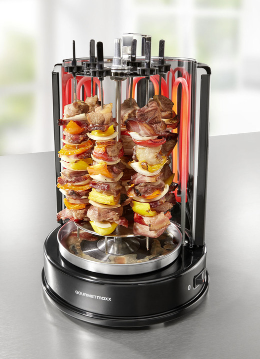 - Multigrill für bis zu 4 kg Fleisch, in Farbe SCHWARZ Ansicht 2