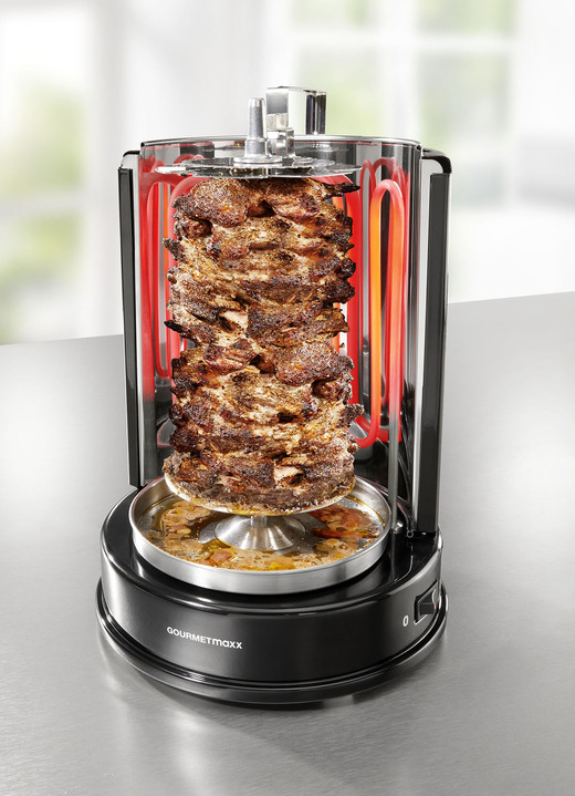 - Multigrill für bis zu 4 kg Fleisch, in Farbe SCHWARZ Ansicht 3