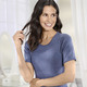 Winter- & Funktionswäsche - Permatherm Shirt – Farbe JEANSBLAU MELIERT Winter- & Funktionswäsche - Permatherm Shirt, in Größe L (44/46) bis XXL (52/54), in Farbe JEANSBLAU MELIERT