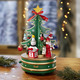 Weihnachten - Spieldose Weihnachtsbaum, in Farbe ROT