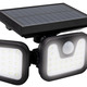 Gartenbeleuchtung - LED-Strahler Panta Trio Solar – Farbe SCHWARZ – Ansicht 2 Gartenbeleuchtung - LED-Strahler Panta Trio Solar, in Farbe SCHWARZ – Farbe SCHWARZ – Ansicht 2