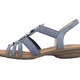 Sandaletten & Pantoletten - Remonte Riemchen-Sandalen mit Metallschmuck, in Größe 036 bis 042, in Farbe JEANS – Farbe JEANS – Ansicht 2