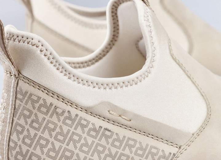 - Rieker Slipper mit schimmernden Akzenten, in Größe 036 bis 042, in Farbe BEIGE-ECRU Ansicht 4