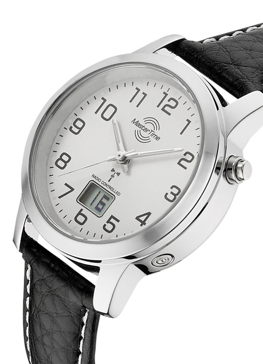 Lederband - Funkgesteuerte Master Time Damenuhr Ansicht 5 Lederband - Funkgesteuerte Master Time Damenuhr, in Farbe  Ansicht 5