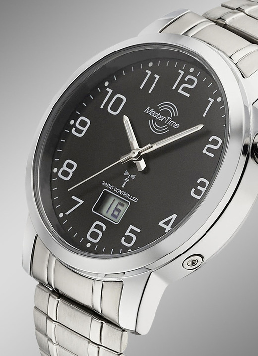 Funkuhren/Solaruhren - Master Time Funk-Herrenuhr, in Farbe  Ansicht 2