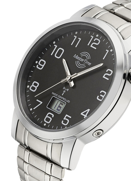 Funkuhren/Solaruhren - Master Time Funk-Herrenuhr, in Farbe  Ansicht 5