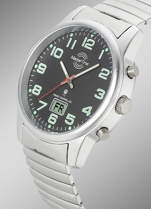Funkuhren/Solaruhren - Funk-Herrenuhr Ansicht 2 Funkuhren/Solaruhren - Funk-Herrenuhr, in Farbe  Ansicht 2