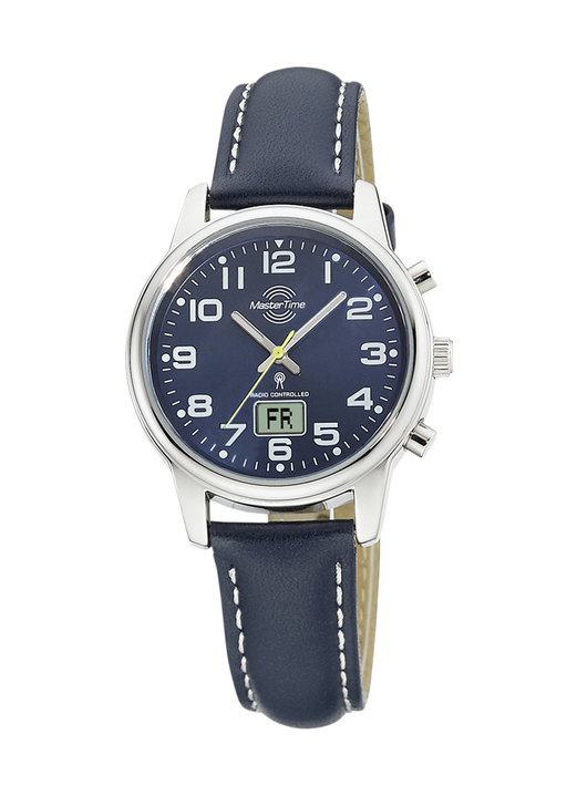 - Master Time Funk-Damenuhr mit Lederarmband, in Farbe  Ansicht 4