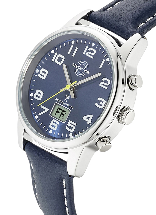 - Master Time Funk-Damenuhr mit Lederarmband, in Farbe  Ansicht 5
