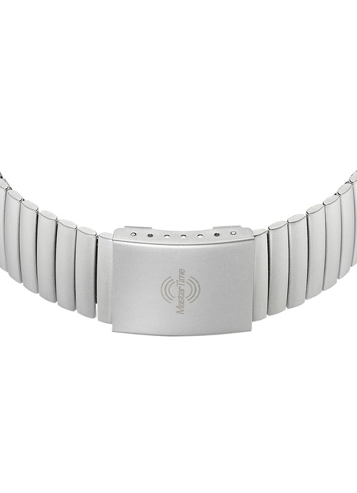 - Master Time Funk-Herrenuhr mit Edelstahlzugband, in Farbe  Ansicht 6