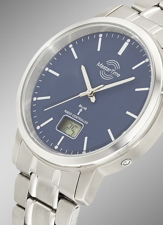 - Master Time Funk-Herrenuhr aus Titan, in Farbe  Ansicht 2