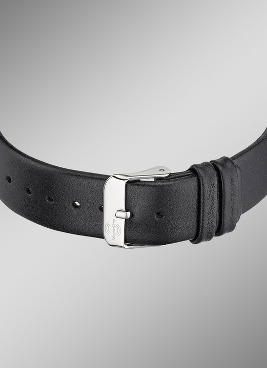 Lederband - Funk-Damenuhr mit Lederband, in Farbe  Ansicht 3