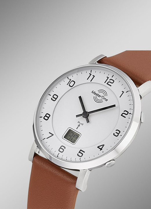 Lederband - Master Time Damen-Lederarmbanduhr, in Farbe  Ansicht 2