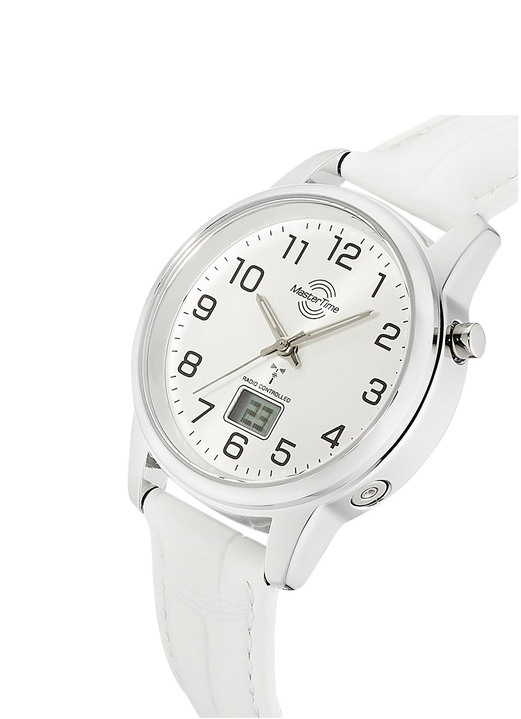 Lederband - Master Time Funkuhr für Damen Ansicht 5 Lederband - Master Time Funkuhr für Damen, in Farbe  Ansicht 5