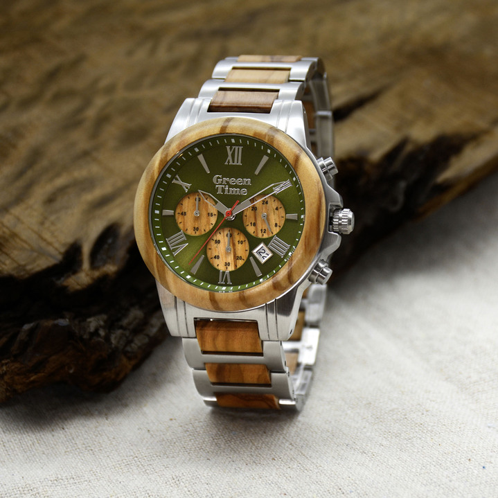 - Quartz-Herren-Chronograph von GREEN TIME Watches, in Farbe  Ansicht 3