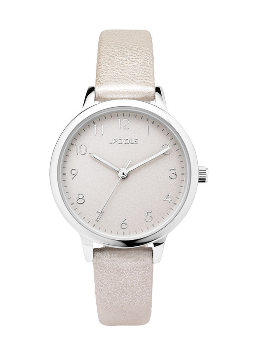 Kunstlederband - Pools Quartz-Damenuhr, in Farbe  Ansicht 2