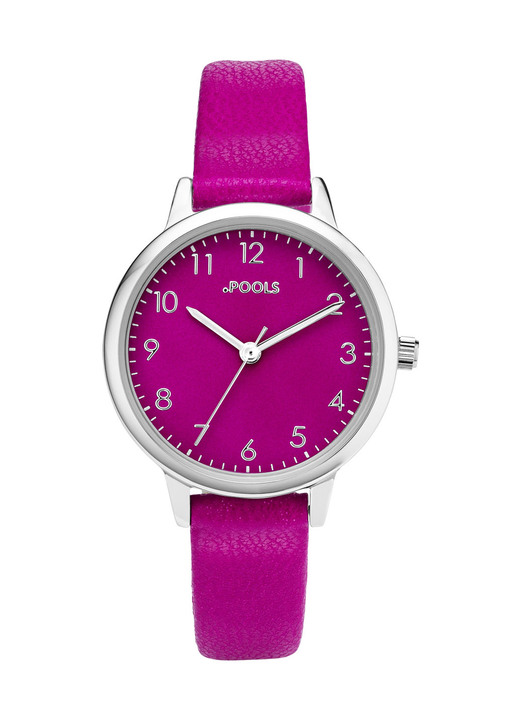 Quartzuhren - Quartz-Damenuhr, in Farbe  Ansicht 2