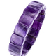 - Elastisches Armband mit Amethyst, in Farbe  – Ansicht 2