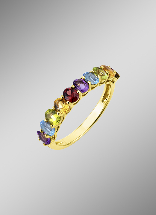 Ringe - Vergoldeter Damenring , in Größe 160 bis 220, in Farbe  Ansicht 1