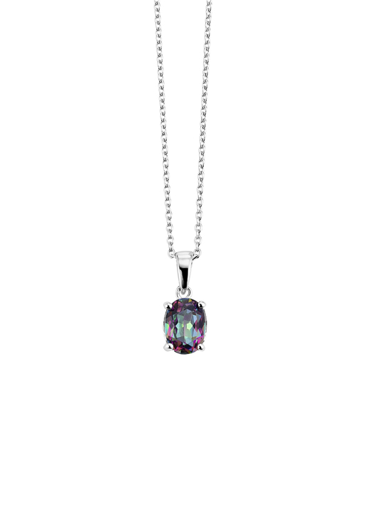 - Anhänger mit Mystic-Feuertopas, in Farbe  Ansicht 2