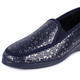 Slipper & Schnürschuhe - Mokassin in eleganter Kroko-Optik, in Größe 036 bis 042, in Farbe MARINE – Farbe MARINE – Ansicht 1