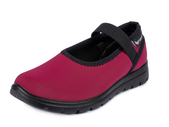 Damen - Ballerina-Stretchschuh, in Größe 036 bis 042, in Farbe BLAU Ansicht 5