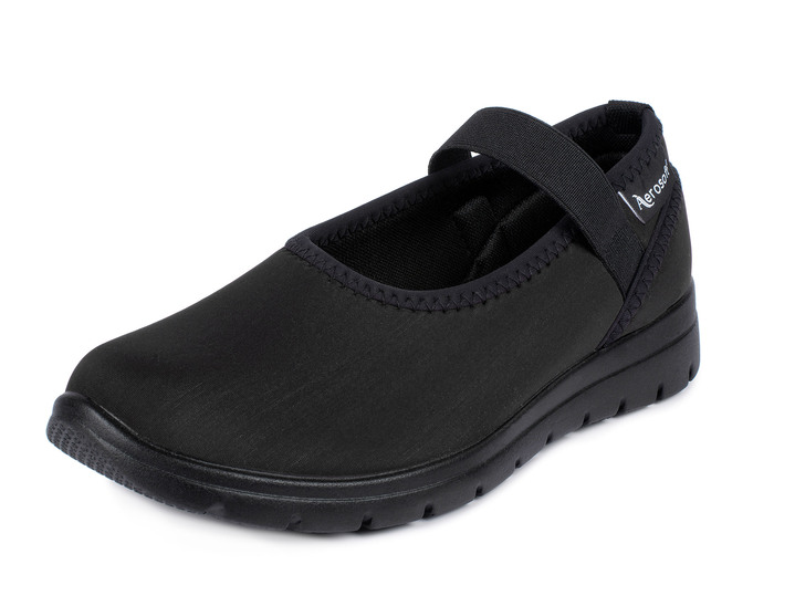 Damen - Ballerina-Stretchschuh, in Größe 036 bis 042, in Farbe BLAU Ansicht 7