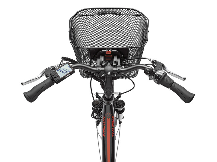 Elektromobilität - City-E-Bike mit Komfort-Ausstattung von Telefunken, in Farbe WEISS Ansicht 5