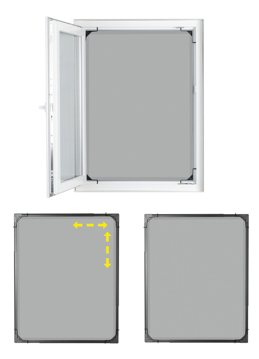 Gartengeräte und Zubehör - Magic-Fit  Moskitonetz , in Farbe WEISS Ansicht 2