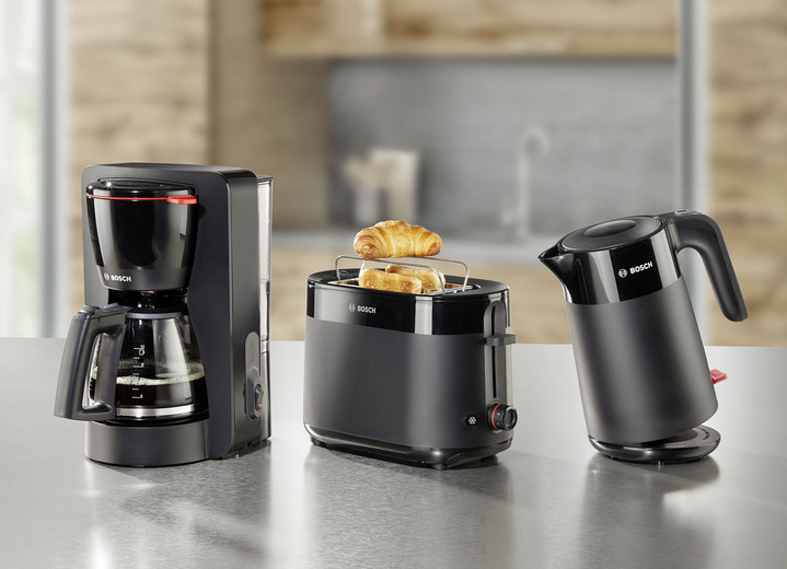 Kaffeemaschinen - Bosch Frühstücksserie My Moment im kompakten Design, in Farbe SCHWARZ, in Ausführung Wasserkocher Ansicht 1