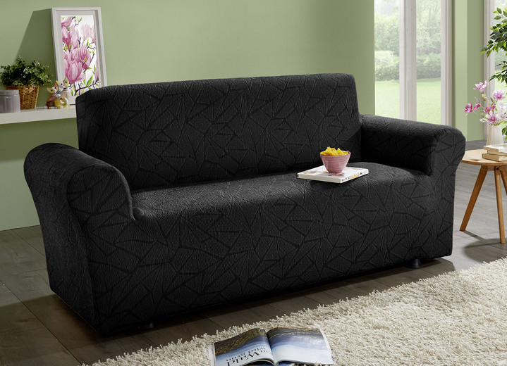 Sessel- & Sofaüberwürfe - Stretchbezüge mit optimaler Passform Ansicht 7 Sessel- & Sofaüberwürfe - Stretchbezüge mit optimaler Passform, in Größe 101 (Sesselbezug) bis 106 (Stuhlbezug), in Farbe CREME Ansicht 7