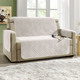 Sessel- & Sofaüberwürfe - Kuschelweiche Wohnaccessoires mit Bandeinfassung – Farbe CREME – Ansicht 3 Sessel- & Sofaüberwürfe - Kuschelweiche Wohnaccessoires mit Bandeinfassung, in Größe 101 (Sesselschoner, 45x150 cm) bis 865 (2x Armlehnenschoner, 45x 70 cm), in Farbe BEIGE – Farbe CREME – Ansicht 3