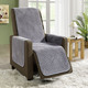 Sessel- & Sofaüberwürfe - Kuschelweiche Wohnaccessoires mit Bandeinfassung – Farbe SILBER – Ansicht 2 Sessel- & Sofaüberwürfe - Kuschelweiche Wohnaccessoires mit Bandeinfassung, in Größe 101 (Sesselschoner, 45x150 cm) bis 865 (2x Armlehnenschoner, 45x 70 cm), in Farbe BEIGE – Farbe SILBER – Ansicht 2