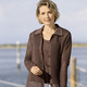 Stricksets - Strick-Twinset mit nachhaltig recycelter Baumwolle – Farbe BRAUN – Ansicht 2 Stricksets - Strick-Twinset mit nachhaltig recycelter Baumwolle, in Größe 036 bis 052, in Farbe BRAUN – Farbe BRAUN – Ansicht 2