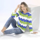 Hosen mit Knopf- und Reißverschluss - Jeans mit funkelndem Glitzersteinchenbesatz – Farbe JEANSBLAU – Ansicht 4 Hosen mit Knopf- und Reißverschluss - Jeans mit funkelndem Glitzersteinchenbesatz, in Größe 017 bis 050, in Farbe HELLBLAU – Farbe JEANSBLAU – Ansicht 4