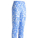 Hosen - Hose in 7/8-Länge und aktueller Dessinierung – Farbe AZURBLAU-ECRU – Ansicht 1 Hosen - Hose in 7/8-Länge und aktueller Dessinierung, in Größe 018 bis 052, in Farbe AZURBLAU-ECRU – Farbe AZURBLAU-ECRU – Ansicht 1