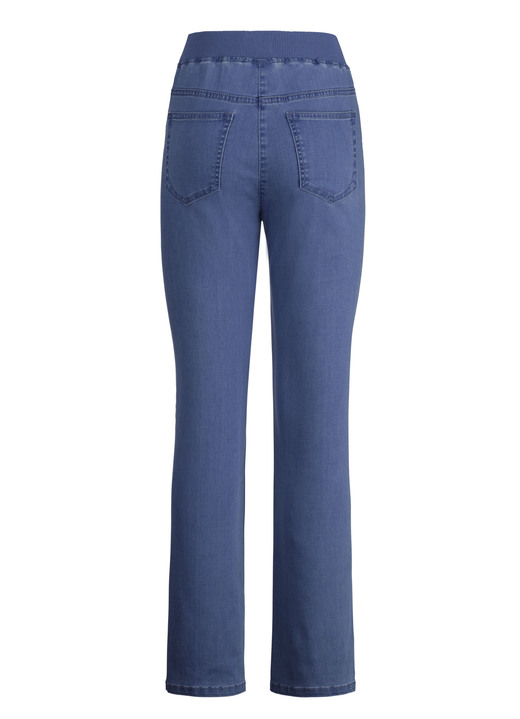 Hosen in Schlupfform - Jeans in Schlupfform, in Größe 018 bis 052, in Farbe HELLBLAU Ansicht 5