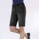 Hosen - Bermudas mit Push-up-Effekt – Farbe SCHWARZ – Ansicht 1 Hosen - Bermudas mit Push-up-Effekt, in Größe 034 bis 052, in Farbe HELLBLAU – Farbe SCHWARZ – Ansicht 1