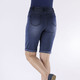 Hosen - Bermudas mit Push-up-Effekt – Farbe DUNKELBLAU – Ansicht 4 Hosen - Bermudas mit Push-up-Effekt, in Größe 034 bis 052, in Farbe HELLBLAU – Farbe DUNKELBLAU – Ansicht 4