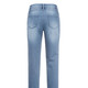 Hosen mit Knopf- und Reißverschluss - Jeans mit Push-up-Effekt – Farbe HELLBLAU – Ansicht 2 Hosen mit Knopf- und Reißverschluss - Jeans mit Push-up-Effekt, in Größe 017 bis 052, in Farbe DUNKELBLAU – Farbe HELLBLAU – Ansicht 2