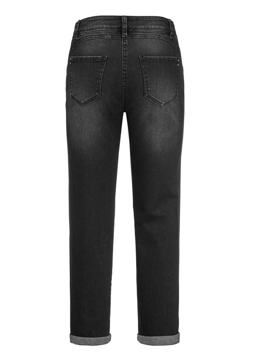Hosen mit Knopf- und Reißverschluss - Jeans mit Push-up-Effekt Ansicht 15 Hosen mit Knopf- und Reißverschluss - Jeans mit Push-up-Effekt, in Größe 017 bis 052, in Farbe JEANSBLAU Ansicht 15
